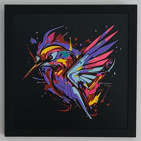 Hummingbird - Filament Painting