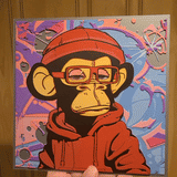 Monkey Business - 3D Filament Painting