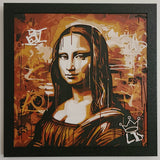 Mona Lisa Graffiti - 3D Filament Painting