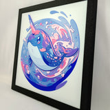 Sea Unicorn - 3D Filament Painting