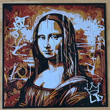Mona Lisa Graffiti - Filament Painting