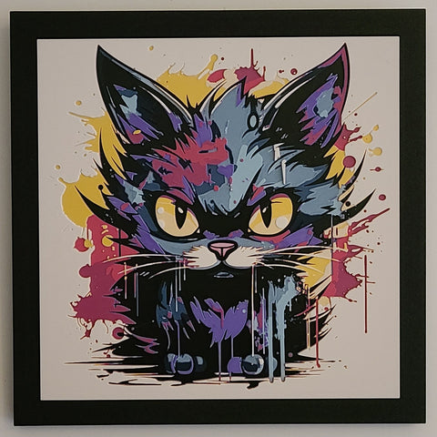 Graffiti Kitty - Filament Painting
