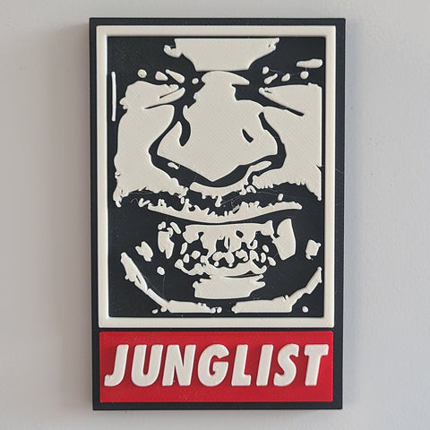 Golden Junglist Magnet