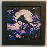 Under a Blue Moon - Mini Magnet Frame